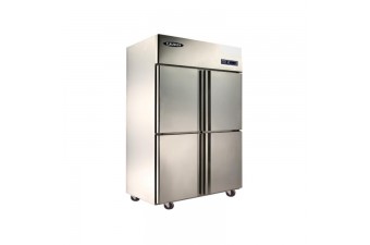 洛德冰箱商用四门冷柜厂家 单温双温冷藏冷冻风冷保鲜无霜冷柜
